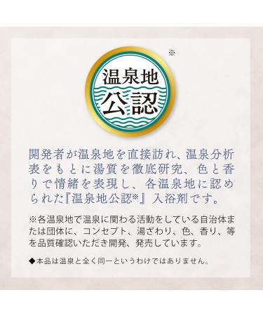 Bathclin Nonmedicinal products The best part of Japanese hot springs Nigoriyu hot spring type bath salts scented hot spring type set with the image of each hot spring area 30g x 14 packets - Buy Online on GoSupps.com