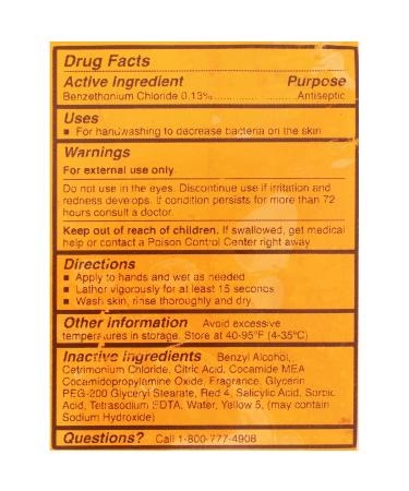 McKesson Antibacterial Liquid Hand Soap, 1000 mL Pack of 1 Refill Bag, Clean Scent Fresh 33.81 Fl Oz (Pack of 1) - Buy Online on GoSupps.com