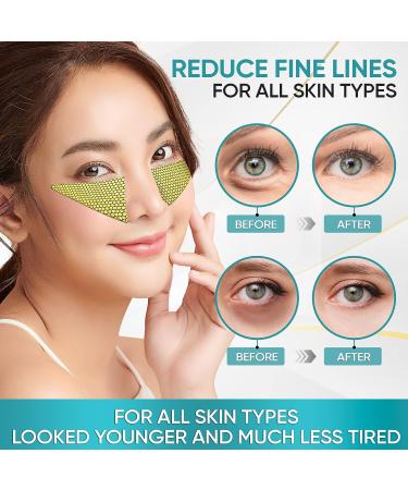 M MARAMIRA Under Eye Mask | Dark Circles & Puffiness Treatment | Hydrating Eye Patches | Reduces Fine Lines & Brightens Skin | 28 Gold Eye Pads - Buy Online on GoSupps.com