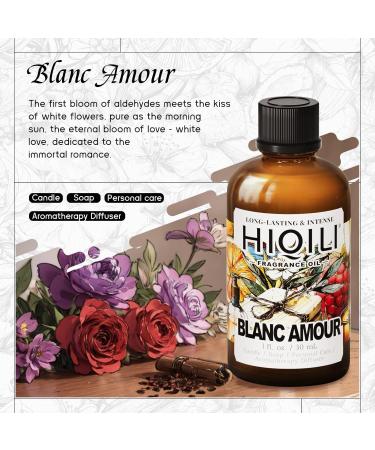HIQILI 100ML Orange Essential Oil & 30ML Blanc Amour Fragrance Oil for DIY Diffuser - Buy Online on GoSupps.com