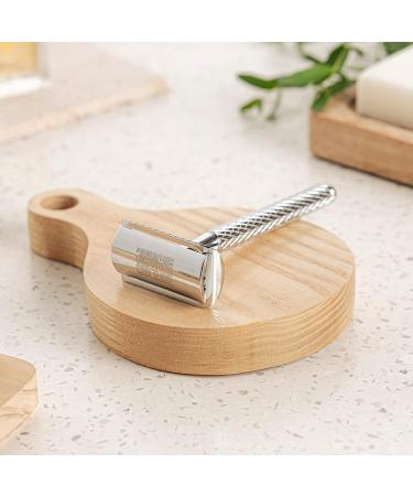 Jungle Culture Eco-Friendly Silver Razor Plane for Women - Includes 10 Blades | Sustainable Metal Safety Razor for Face & Body | Perfect Beauty Gift Bag - Buy Online on GoSupps.com