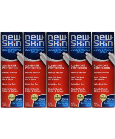 New-Skin Liquid Bandage Spray - 1 oz Pack of 5