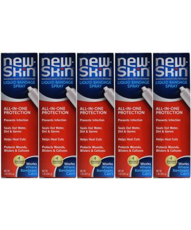 New-Skin Liquid Bandage Spray - 1 oz Pack of 5