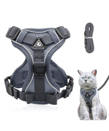 Adjustable cat dishes breakout cat dishes with a line set software for cat breasts for cats kitten dogs puppies (gray -l) ... l gray
