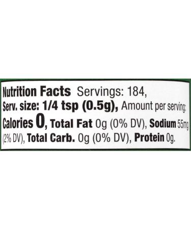 McCormick Basil Oregano Garlic Sea Salt All Purpose Seasoning 3.25 oz Pack of 1 - Buy Online on GoSupps.com