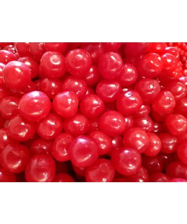 Emporium Candy Sour Cherry Chewy Candy Balls - 2 lbs | Tart Fresh Delicious Sour Cherry | Red | 2 Pound Pack - Buy Online on GoSupps.com