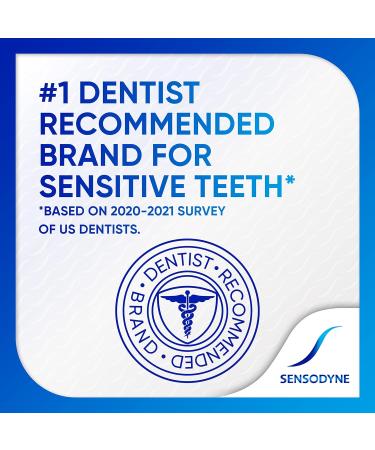 Sensodyne Extra Whitening Toothpaste 4oz x 3 & Soft Toothbrush Pack 2 Count Bundle - Buy Online on GoSupps.com