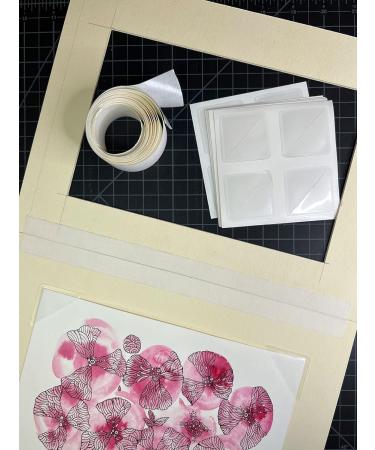 Lineco Acid-Free Archival Mounting Corners | Self-Adhesive Photo Corners | 1.25 Polypropylene | 256 Corners | Pack of 2 - Buy Online on GoSupps.com