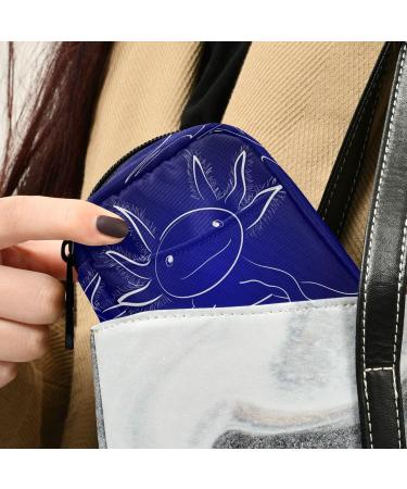7-Day Axolotl Pill Organizer Case - Funny Travel Pill Box with Zipper | Portable Weekly Vitamin & Supplement Holder - Buy Online on GoSupps.com