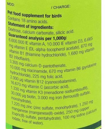 Nekton-S Multi-Vitamin for Birds 1.24oz - Essential Avian Supplement - Buy Online on GoSupps.com
