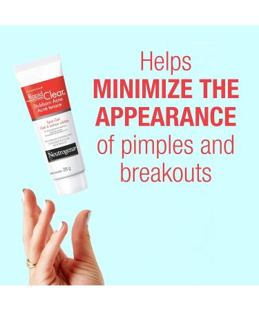 Buy Neutrogena Rapid Clear Stubborn Acne Spot Treatment Gel - 10% Benzoyl Peroxide Pimple Cream for Acne Prone Skin - 1 oz | Fast International Shipping - Buy Online on GoSupps.com