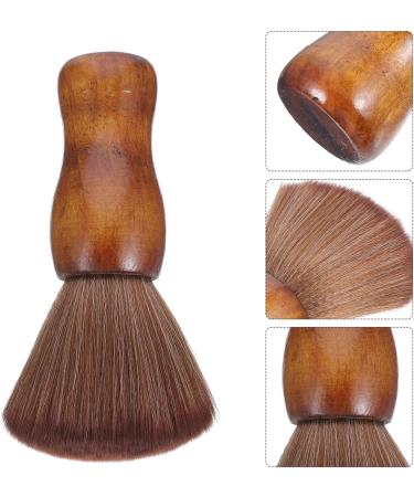 minkissy 1pc Hairdressing Tool Hairdressing Neck Duster Hair Sweep Wood Neck Duster Barber Neck Brush Beard Brush Shaving Brush Barber Hair Brush Epilator Wooden Clean - Buy Online on GoSupps.com
