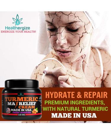Buy 3Pack Turmeric Face Cream & Vitamin C Moisturizer | Hydrating Skin Lotion for Dark Spots & Sun Damage | Made in USA - Buy Online on GoSupps.com
