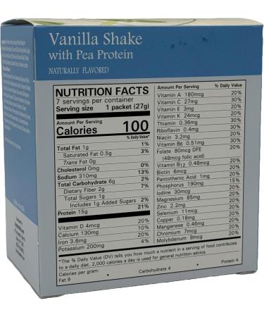 BariatricPal 15g Pea Protein Dairy-Free Shake - Vanilla (6-Pack) - Buy Online on GoSupps.com