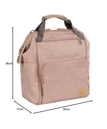L SSIG Baby Changing Backpack | Sustainable Goldie Changing Bag with Accessories - Stylish & Eco-Friendly Rose Design - Buy Online on GoSupps.com