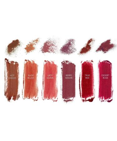 Cle Cosmetics Lip Powder - Long-lasting Matte Lip Tint & Cheek Stain - Nude Blush 0.07 oz - Buy Online on GoSupps.com