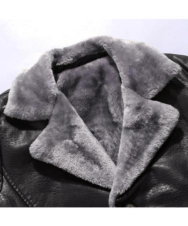 Hanxiulin Men's Oversized Plush Hoodie Coat - Warm Breathable Winter Jacket 3XL Black - Buy Online on GoSupps.com