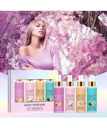 Perfume Body Mist Body Spray With Cherry Peach and Vanilla Hair & Body Mist for Women Fresh Scent Long-Lasting Fragrance Keep Skin Hydrated Travel Size 50mL/1.74fl oz - Buy Online on GoSupps.com
