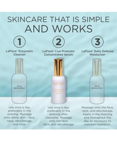 Live Probiotic Concentrated Serum for Brighter Skin | Vegan Cruelty-Free All Skin Types - Soothing Vitamins & Peptides - Buy Online on GoSupps.com