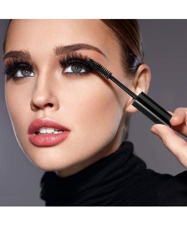 40pc 10ml Empty Mascara Tubes w/ Funnels - DIY Eyelash Wand & Castor Oil Container (Black) - Buy Online on GoSupps.com