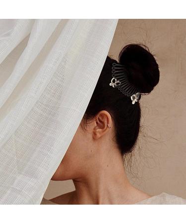 Beavorty Invisible Hair Clip 3pcs Stretchable Hair Clips Wavy Bobby Bangs Holder U Shape Hair Finishing Fixer Comb - Buy Online on GoSupps.com