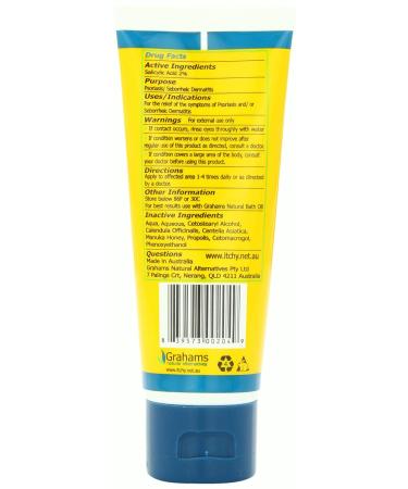 Grahams Natural Psoriasis Cream 2oz - Fast Relief for Psoriasis Symptoms - Buy Online on GoSupps.com