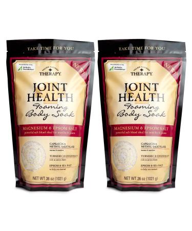 Village Naturals Therapy Joint Health Foaming Bath Soak 36 oz Pack of 2 - Buy Online on GoSupps.com