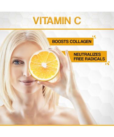 All-in-One Eye & Face Serum - Bee Venom Retinol Peptides Hyaluronic Acid & Vitamin C for Wrinkles Dark Circles & Puffiness - Buy Online on GoSupps.com