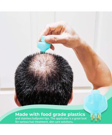 Lipogaine Blue Hair Root Treatment Applicator for Thinning Hair - Scalp & Skin Serum for Men and Women - Hair Loss Solution - Buy Online on GoSupps.com