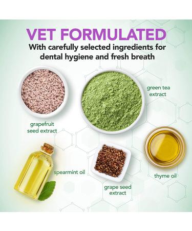 Vet's Best Dental Care Finger Wipes for Dogs & Cats - 50 Disposable Wipes | Reduces Plaque & Freshens Breath - Buy Online on GoSupps.com