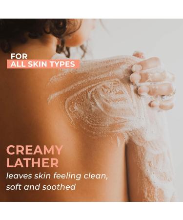 Vanilla Coconut Natural Shower Gel - Organic Moisturizing Body Wash for Sensitive Skin - USA Made Non-Toxic 8 Fl Oz - Buy Online on GoSupps.com