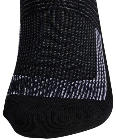 adidas Men's UB21 Superlite Running Tabbed No Show Socks (2-Pack) - Large, Black/Grey/White - Buy Online on GoSupps.com