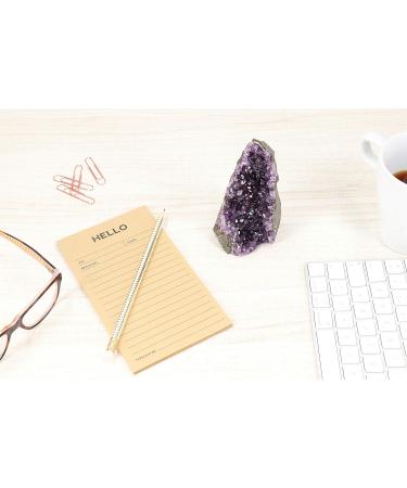 Deep Purple Amethyst Crystal Rock 0.5-1 lb Raw Cluster Uruguay Quartz Geode - Premium Grade Amethyst - Buy Online on GoSupps.com