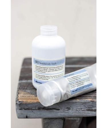 Davines SU Hair & Body Wash 8.45 fl oz - Gentle Cleanser for Sun Exposed Hair & Skin, Multi-Benefit Shower Foam for Hydration & Moisture - Buy Online on GoSupps.com