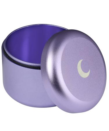 Brando Moon Purple Pocket Storage Case Container Smell Proof and Air Tight - Easy to Carry and Best Way to Preserve Coffee