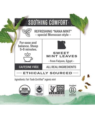 Numi Organic Moroccan Mint Tea 16oz Loose Leaf Herbal Teasan - 200+ Cups - 1lb Pack of 1 | Packaging May Vary - Buy Online on GoSupps.com