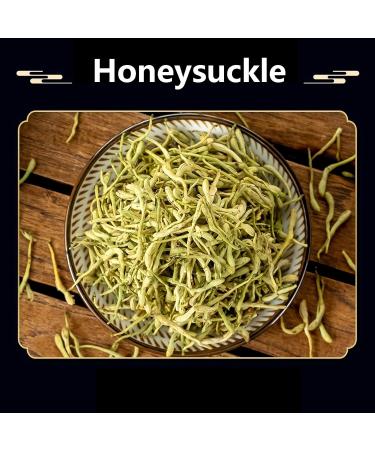  XFLHXY XFLHXY Organic Honeysuckle Buds 8.8oz 100% Pure Natural Honeysuckle Honey - Hand-Picked and Naturally Dried Traditional Health Tea (500g) - Buy Online on GoSupps.com