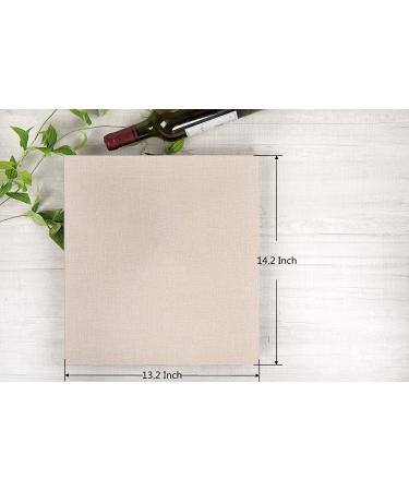 Potricher Beige Linen Photo Album for 4x6 Photos - Extra Large Capacity for Family, Wedding, Anniversary, Baby - 600 Pockets - Buy Online on GoSupps.com