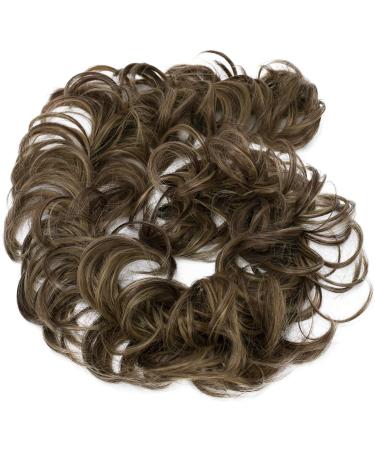 CAISHA XXL Hairpiece Scrunchy Updo Voluminous Curly Messy Bun Reddish Brown Blonde Mix HW32 #33H27 HW32 - Buy Online on GoSupps.com