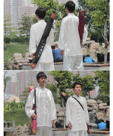 Jiaoguo Waterproof Durable Tai Chi Kung Fu Sword Shoulder Bag - Red - Buy Online on GoSupps.com