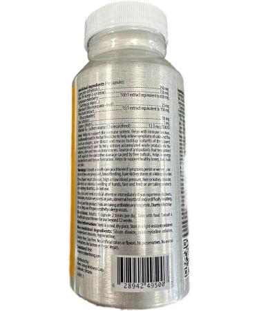 Silver Lining Be Well Capsules | Natural Immunity Support with Quercetin NAC Zinc & Vitamin D |30 Servings (60 Capsules) - Buy Online on GoSupps.com