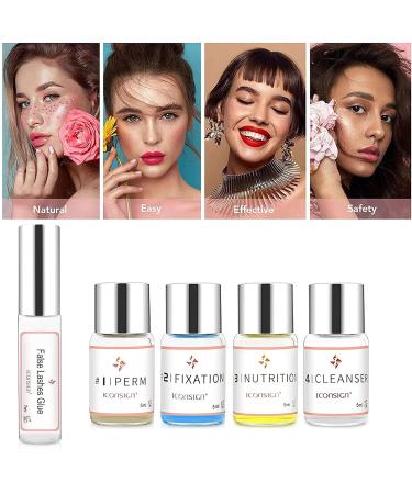 Lash Lift Kit - Aikvigss 4 in 1 Eyelash & Eyebrow Tinting Set | Fast & Effective Lifting for Voluminous Results | Safe Professional Quality - Buy Online on GoSupps.com