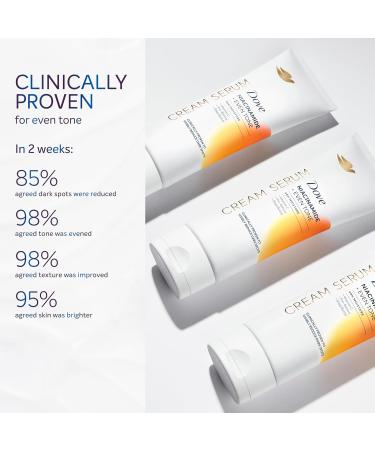 Dove Cream Serum Niacinamide - Even Tone & Dark Spot Treatment with Vitamin C Pro-Retinol & Shea Butter - 8 oz | International Shipping Available - Buy Online on GoSupps.com