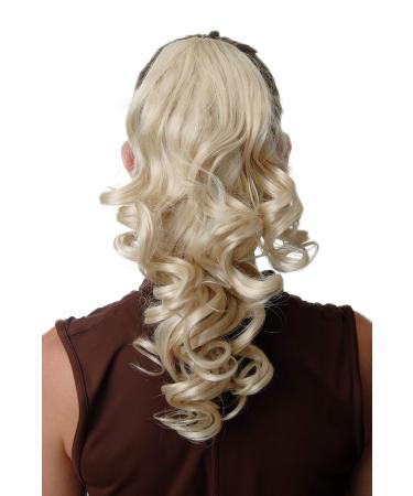 WIG ME UP NC-218-88E hairpiece braid ponytail elegant curly curls light blonde 40 cm
