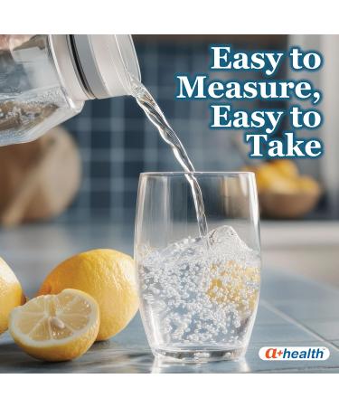 A+Health Magnesium Citrate Oral Solution Saline Laxative Lemon Flavor Made in USA Dye-Free Sugar Free 1 Bottle 10 Fl Oz - Buy Online on GoSupps.com