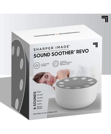 SHARPER IMAGE White Noise Machine - Relaxation & Sleep Aid for Baby, Kids & Adults - Portable Meditation & Wellness Device - Ideal Father's Day Gift - Buy Online on GoSupps.com