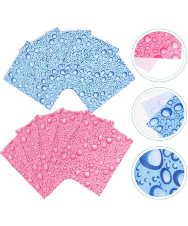 COHEALI 10Pcs Small Glasses Cleaning Cloths - Soft & Comfortable for Eyeglasses Camera Lens & TV Screen - 17x15cm - Buy Online on GoSupps.com