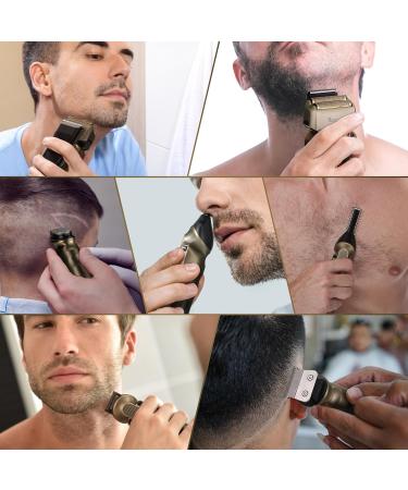 Scttomon Hair clipper set beard and hair clipper Foil Shave for Men Bart Trimmer - Buy Online on GoSupps.com