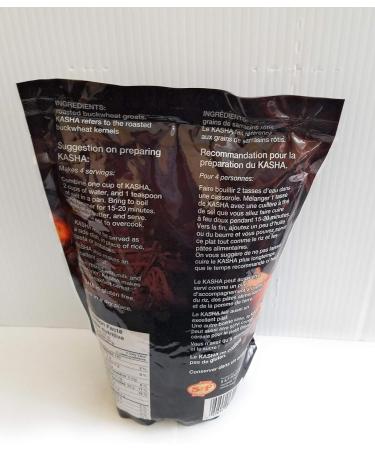 S&F Kasha Pure Roasted Buckwheat Groats - Pack of 2 (900gms per Bag) - Buy Online on GoSupps.com