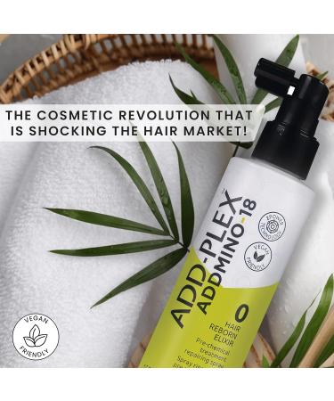 ADDMINO-18 Hair Serum - Vegan Pre Chemical Treatment for Women | Promotes Thickness & Nourishes - 150ml Hair Loss Solution - Buy Online on GoSupps.com